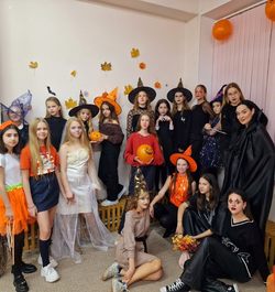 !     "  ""      "Halloween"